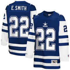 Emmitt Smith Dallas Cowboys Youth Hockey Fashion Jersey - Navy Jerseys