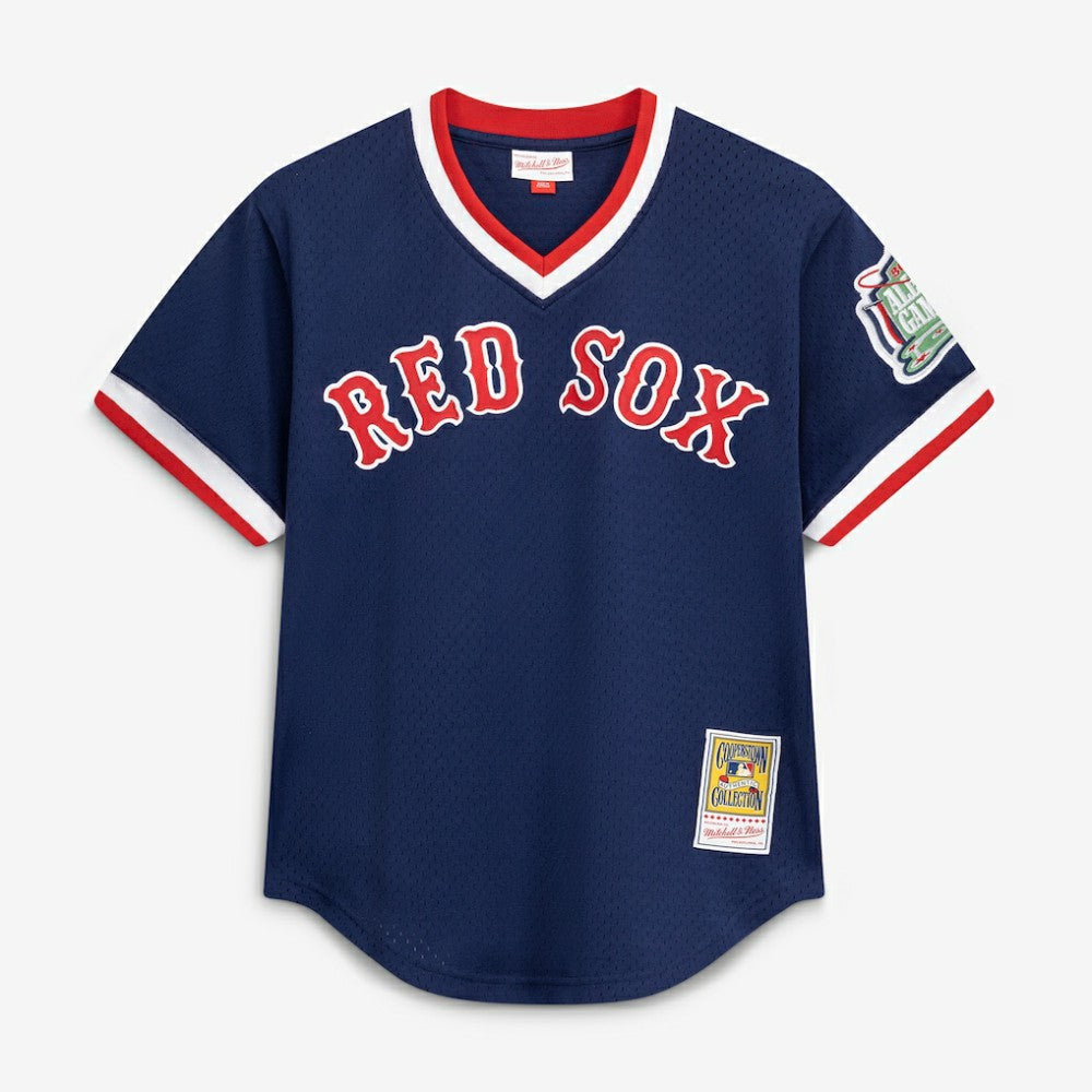 Nomar Garciaparra Boston Red Sox Mitchell & Ness Authentic Batting Practice Jersey - Navy Jerseys