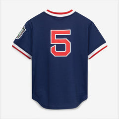 Nomar Garciaparra Boston Red Sox Mitchell & Ness Authentic Batting Practice Jersey - Navy Jerseys