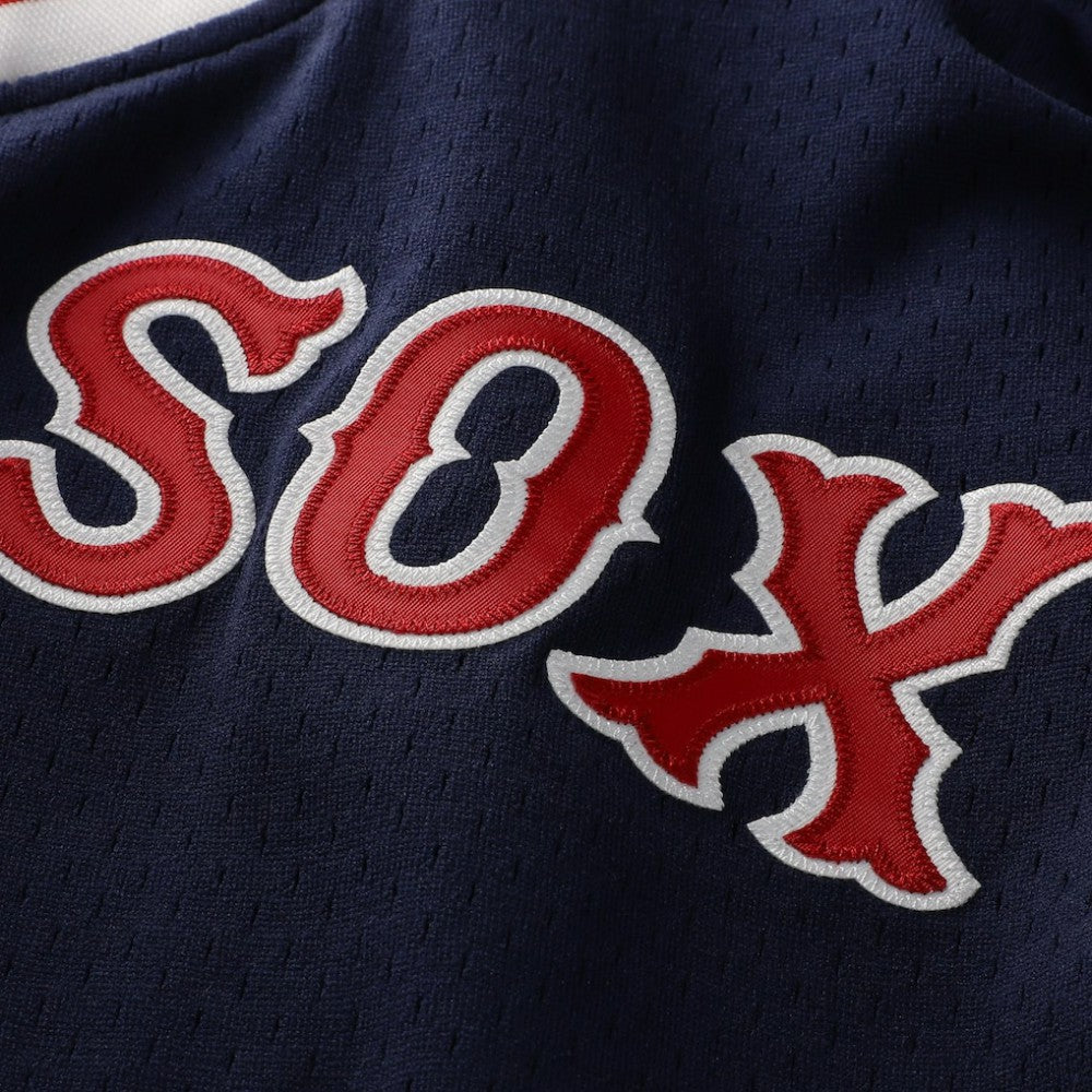 Nomar Garciaparra Boston Red Sox Mitchell & Ness Authentic Batting Practice Jersey - Navy Jerseys