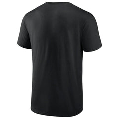 Golden State Warriors Color Block Slant Quick Strike T-Shirt Black