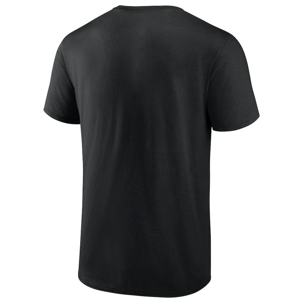 Houston Rockets Color Block Slant Quick Strike T-Shirt Black