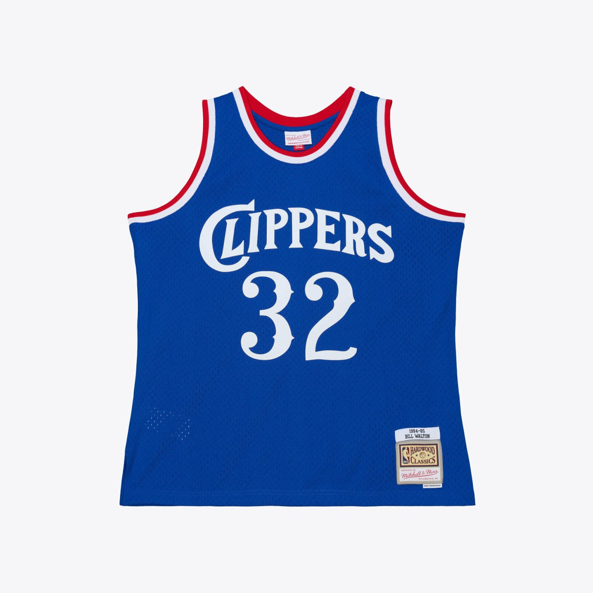 Bill Walton LA Clippers 1984-85 Swingman Jersey Royal - Mitchell & Ness