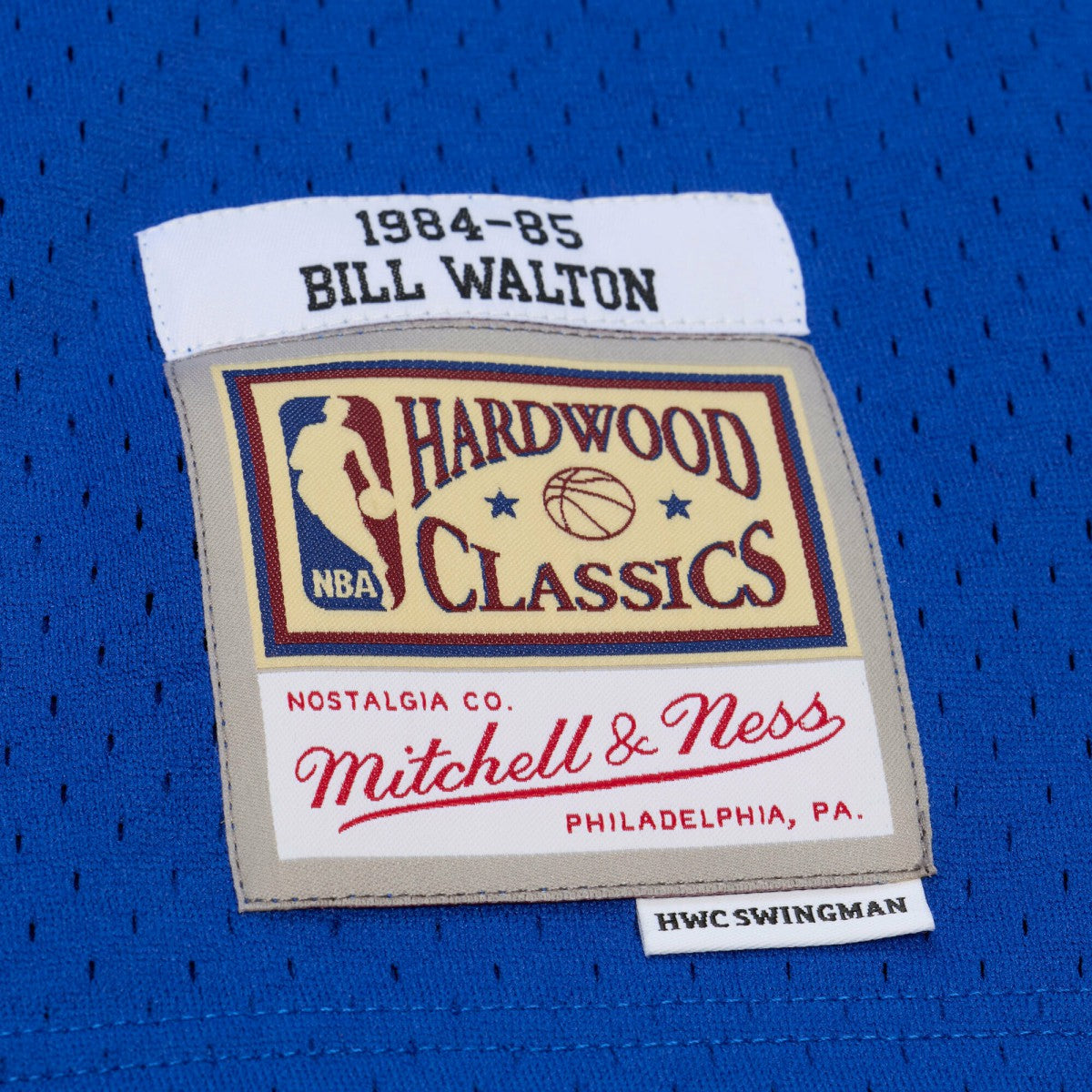 Bill Walton LA Clippers 1984-85 Swingman Jersey Royal - Mitchell & Ness