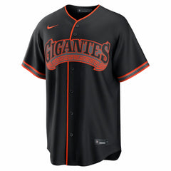 Rafael Devers San Francisco Giants Nike Alternate Replica Jersey - Black Jerseys