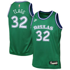 Cooper Flagg Dallas Mavericks Youth Swingman Jersey Classic Editi- Green - Nike