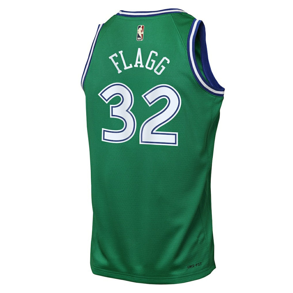 Cooper Flagg Dallas Mavericks Youth Swingman Jersey Classic Editi- Green - Nike