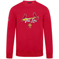 St. Louis Cardinals Levelwear City Connect Zane Back Splash Sweatshirt - Red Sweatshirts
