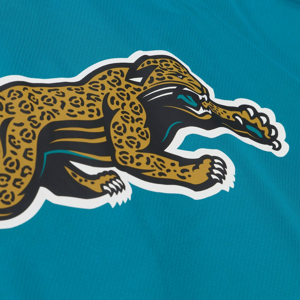 Jacksonville Jaguars Coaches Full-Snap Hooded Windbreaker Jacket - Teal Jackets