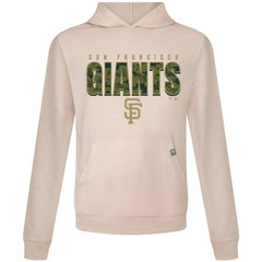 San Francisco Giants Levelwear Relay Protect Pullover Hoodie - Khaki Hoodies