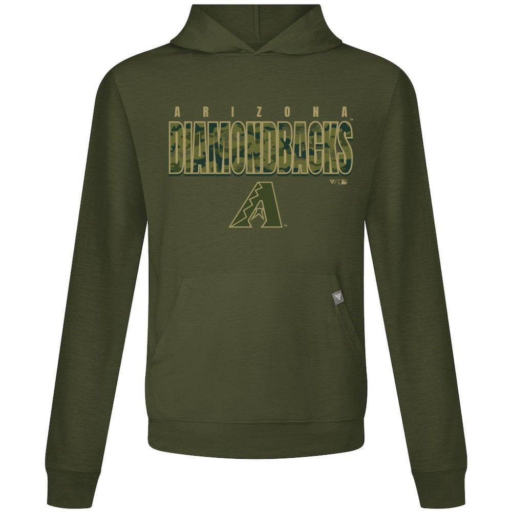 Arizona Diamondbacks Levelwear Relay Protect Pullover Hoodie - Green Hoodies