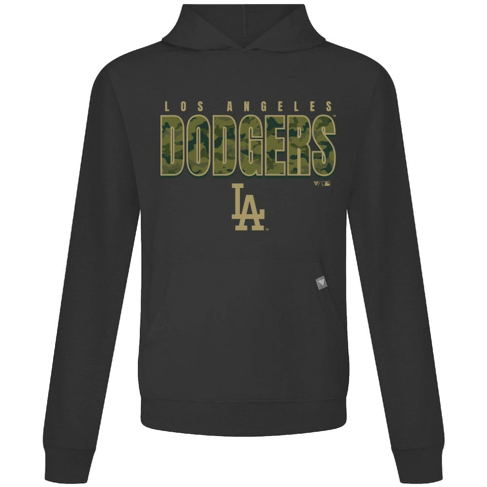 Los Angeles Dodgers Levelwear Relay Protect Pullover Hoodie - Black Hoodies