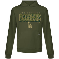 Los Angeles Dodgers Levelwear Relay Protect Pullover Hoodie - Green Hoodies