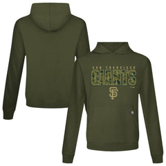 San Francisco Giants Levelwear Relay Protect Pullover Hoodie - Green Hoodies
