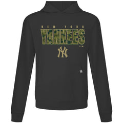 New York Yankees Levelwear Relay Protect Pullover Hoodie - Black Hoodies