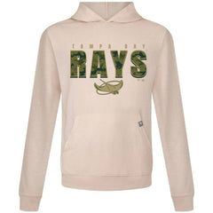 Tampa Bay Rays Levelwear Relay Protect Pullover Hoodie - Khaki Hoodies