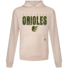 Baltimore Orioles Levelwear Relay Protect Pullover Hoodie - Khaki Hoodies