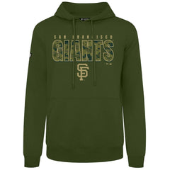 San Francisco Giants Levelwear Podium Protect Pullover Hoodie - Green Hoodies