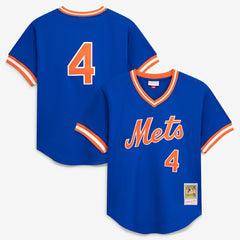 Lenny Dykstra New York Mets Mitchell & Ness Authentic Batting Practice Jersey - Royal Jerseys