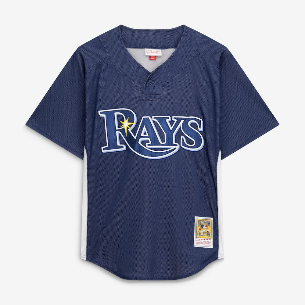 Evan Longoria Tampa Bay Rays Mitchell & Ness Authentic Batting Practice Jersey - Navy Jerseys