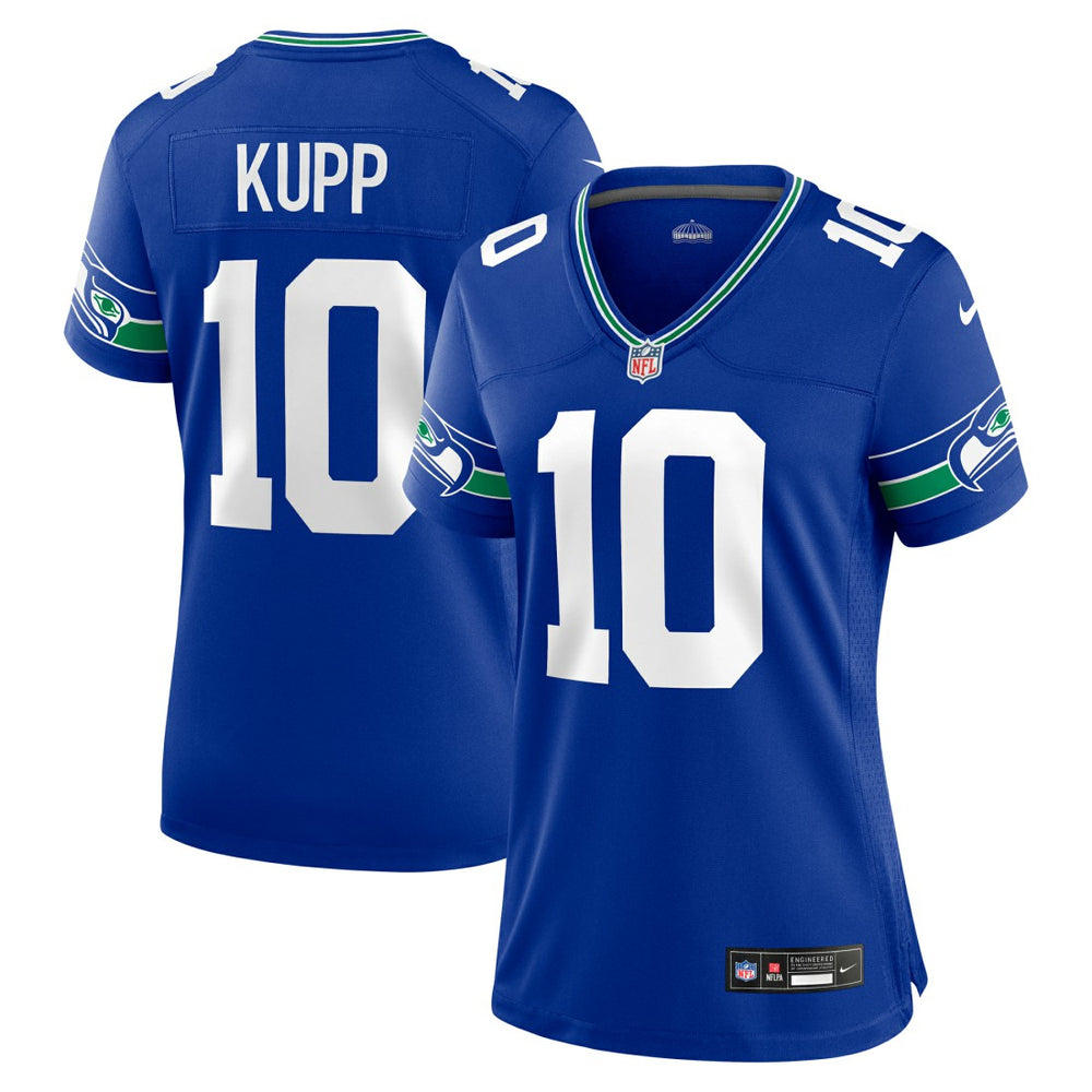 Cooper Kupp Seattle Seahawks Women's Alternate Game Jersey - Royal Jerseys