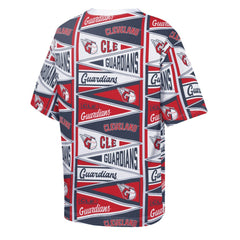 Cleveland Guardians Outerstuff Youth All-Over Pennant T-Shirt - Red T-shirts