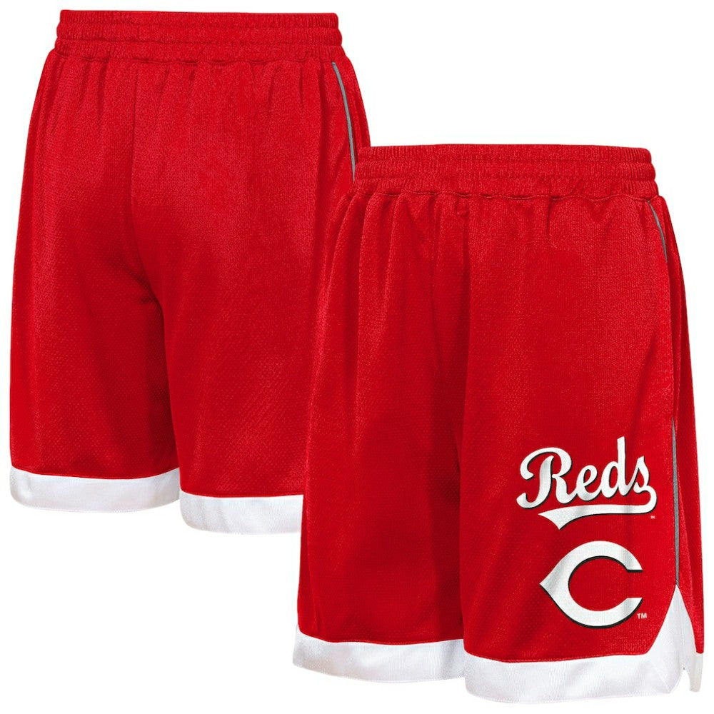 Cincinnati Reds Outerstuff Youth Big League All Star Fashion Shorts - Red Shorts