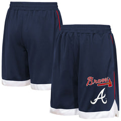Atlanta Braves Outerstuff Youth Big League All Star Fashion Shorts - Navy Shorts