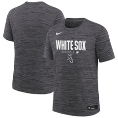 Chicago White Sox Nike Youth Authentic Collection Velocity Dri-FIT T-Shirt - Black T-shirts