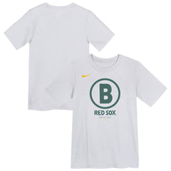 Boston Red Sox Nike Preschool City Connect Logo T-Shirt - White T-shirts