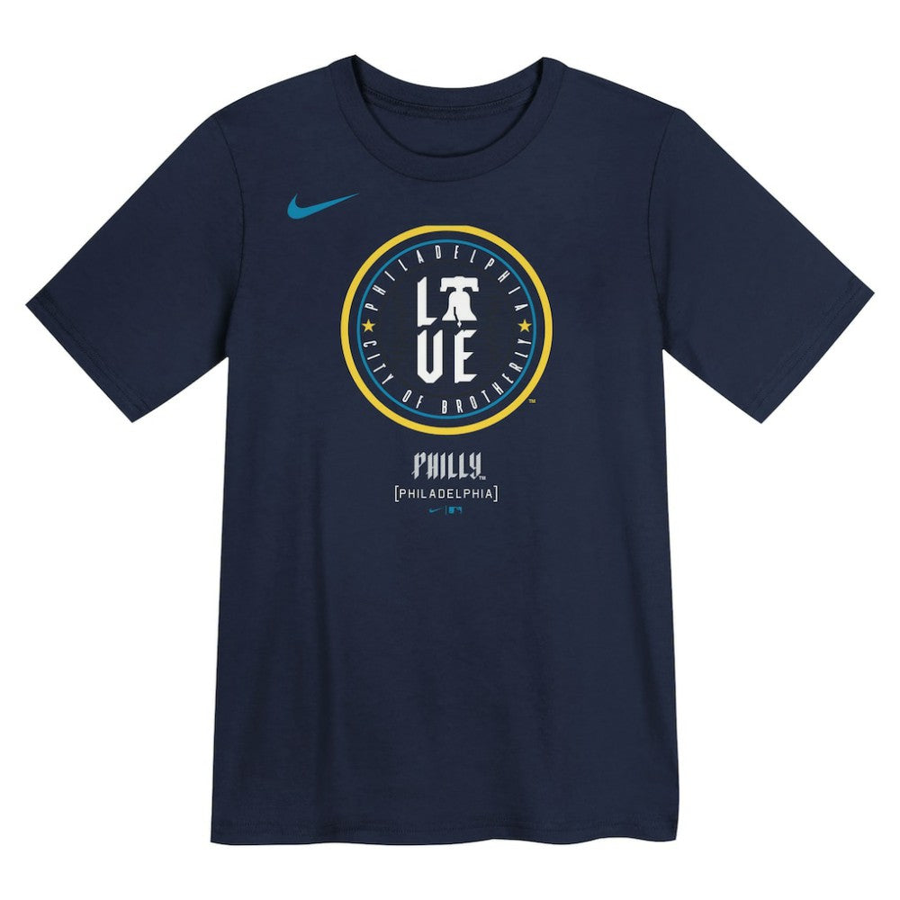 Philadelphia Phillies Nike Preschool City Connect Logo T-Shirt - Navy T-shirts