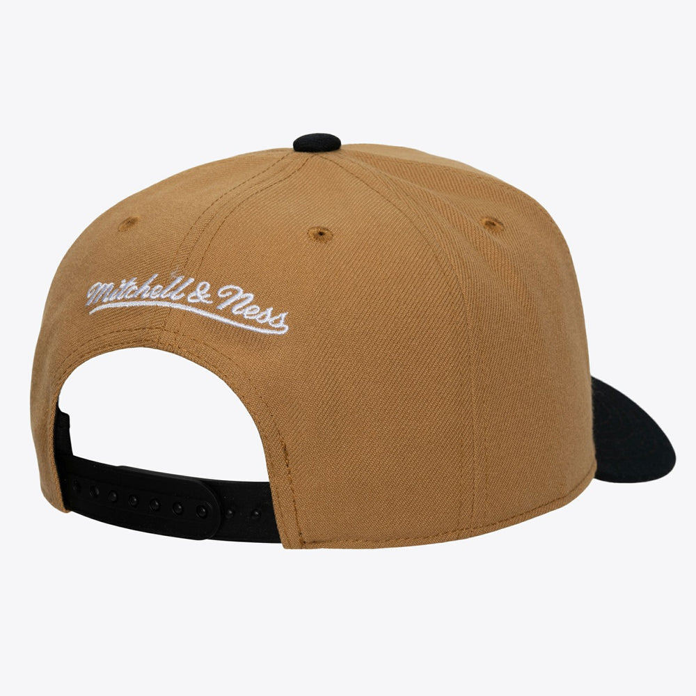Washington Wizards Hardwood Classics Legendary Away Pro-Pinch Adjustable Hat Gold - Mitchell & Ness