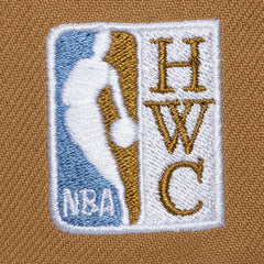 Washington Wizards Hardwood Classics Legendary Away Pro-Pinch Adjustable Hat Gold - Mitchell & Ness