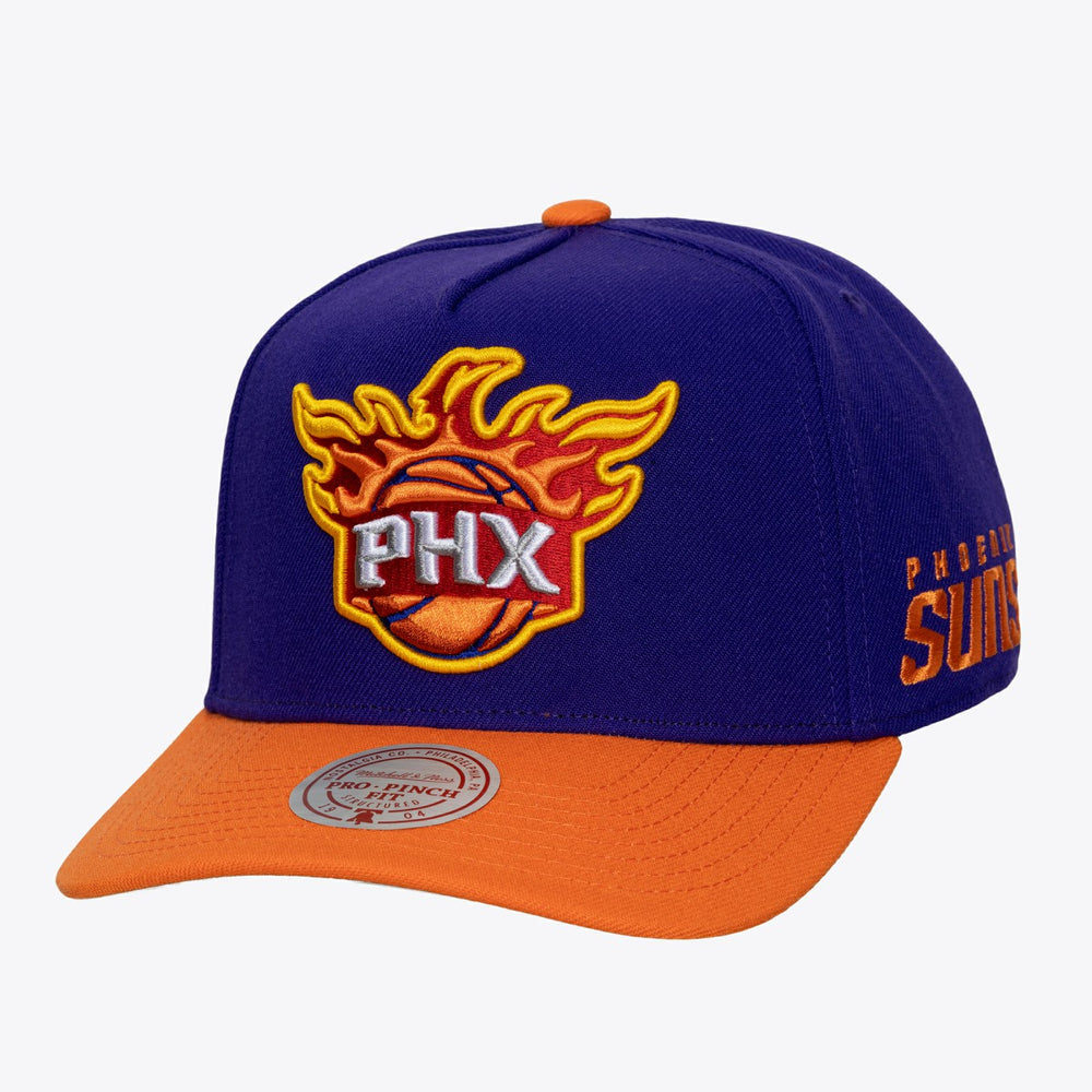 Phoenix Suns Hardwood Classics Legendary Away Pro-Pinch Adjustable Hat Purple - Mitchell & Ness