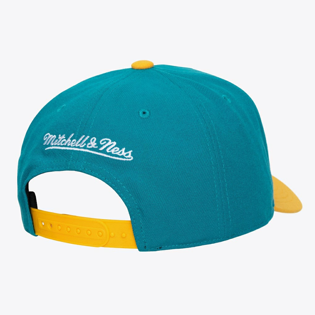 Detroit Pistons Hardwood Classics Legendary Away Pro-Pinch Adjustable Hat Teal - Mitchell & Ness outlet