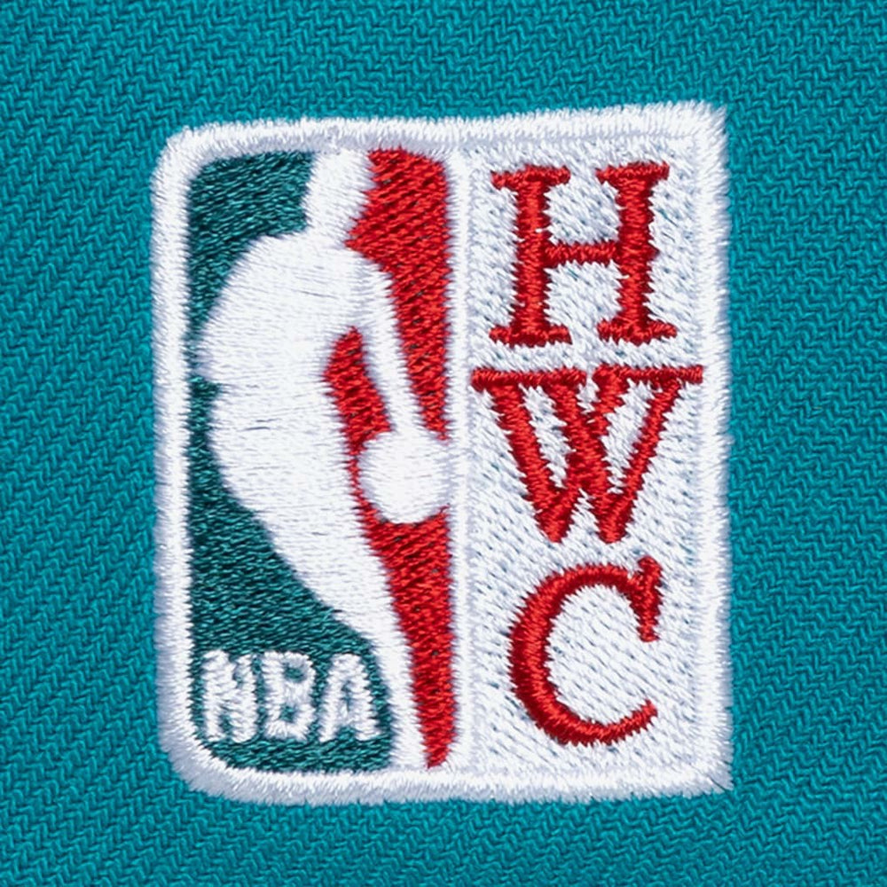 Detroit Pistons Hardwood Classics Legendary Away Pro-Pinch Adjustable Hat Teal - Mitchell & Ness outlet