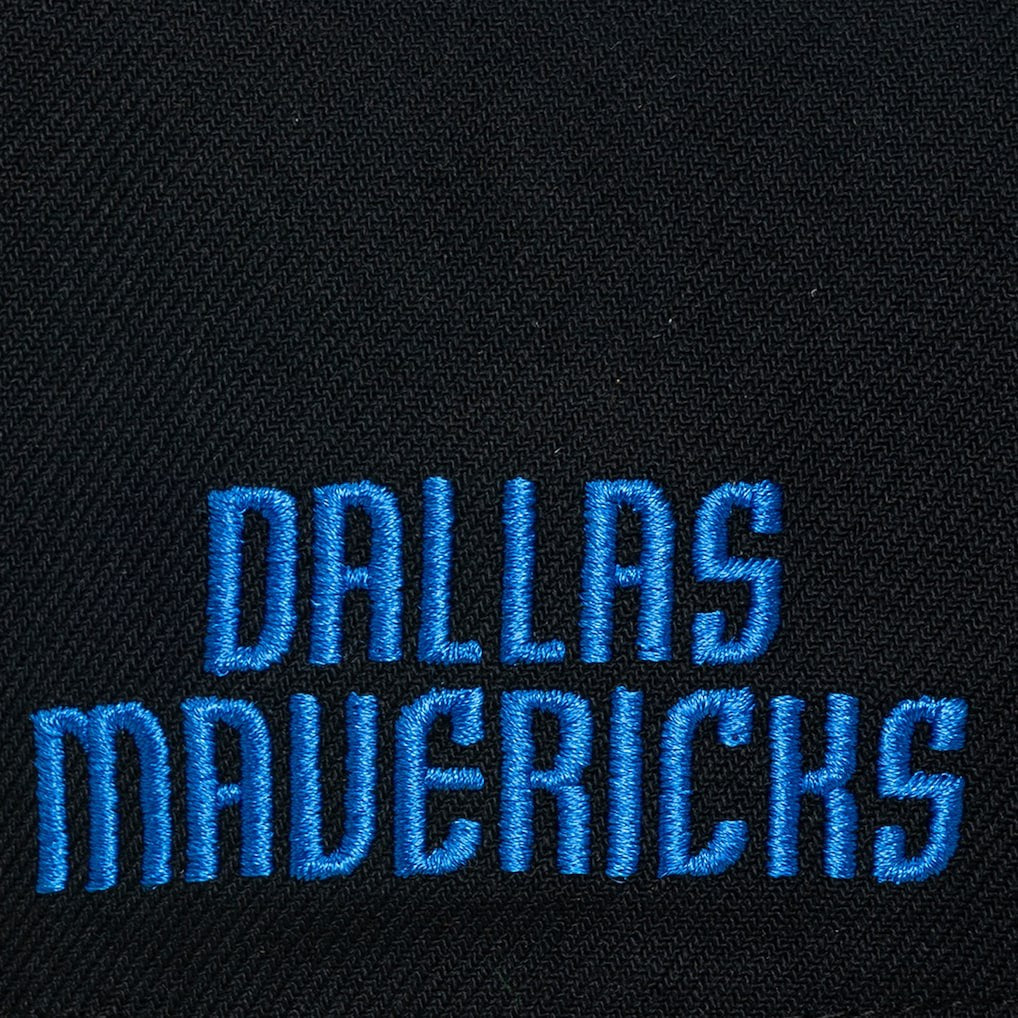 Dallas Mavericks Hardwood Classics Legendary Away Pro-Pinch Adjustable Hat Black - Mitchell & Ness outlet