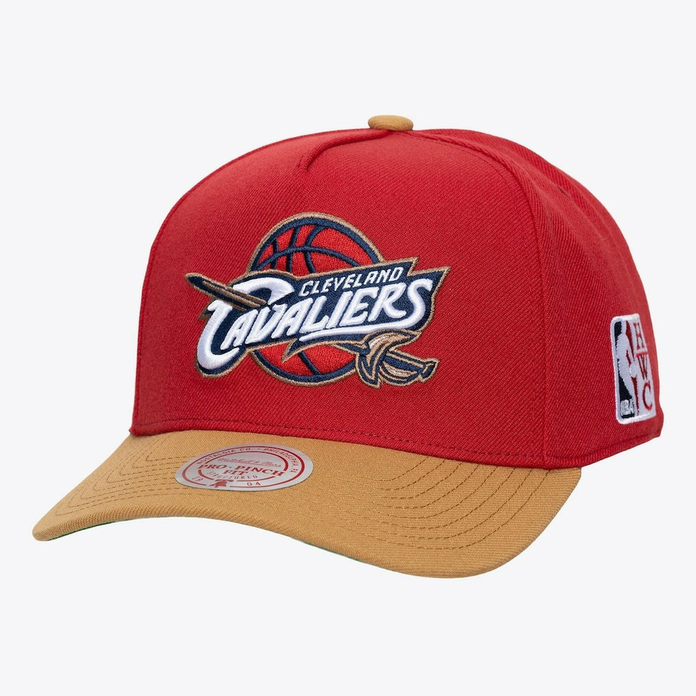 Cleveland Cavaliers Legendary Home Pro Pinch Snapback Hat Wine - Mitchell & Ness