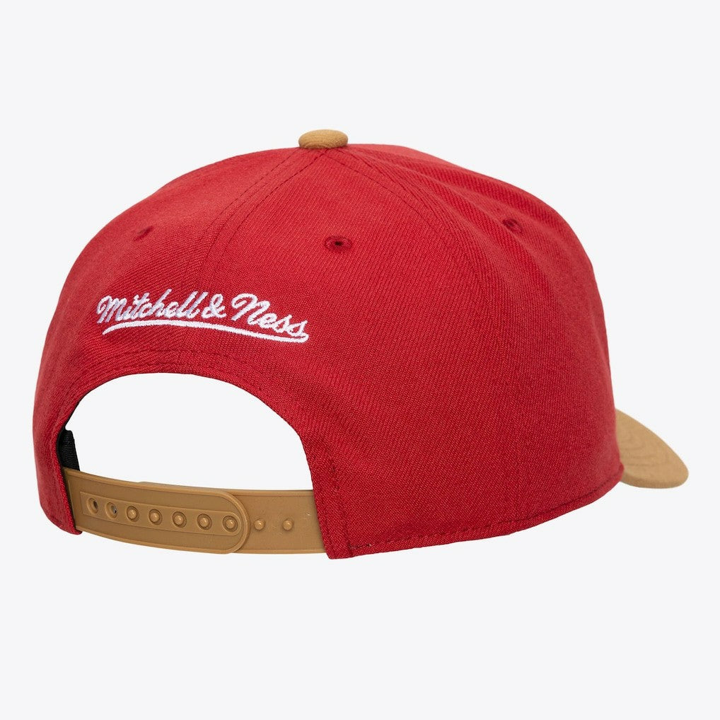 Cleveland Cavaliers Legendary Home Pro Pinch Snapback Hat Wine - Mitchell & Ness