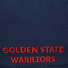 Golden State Warriors Legendary Home Pro Pinch Snapback Hat Navy - Mitchell & Ness outlet