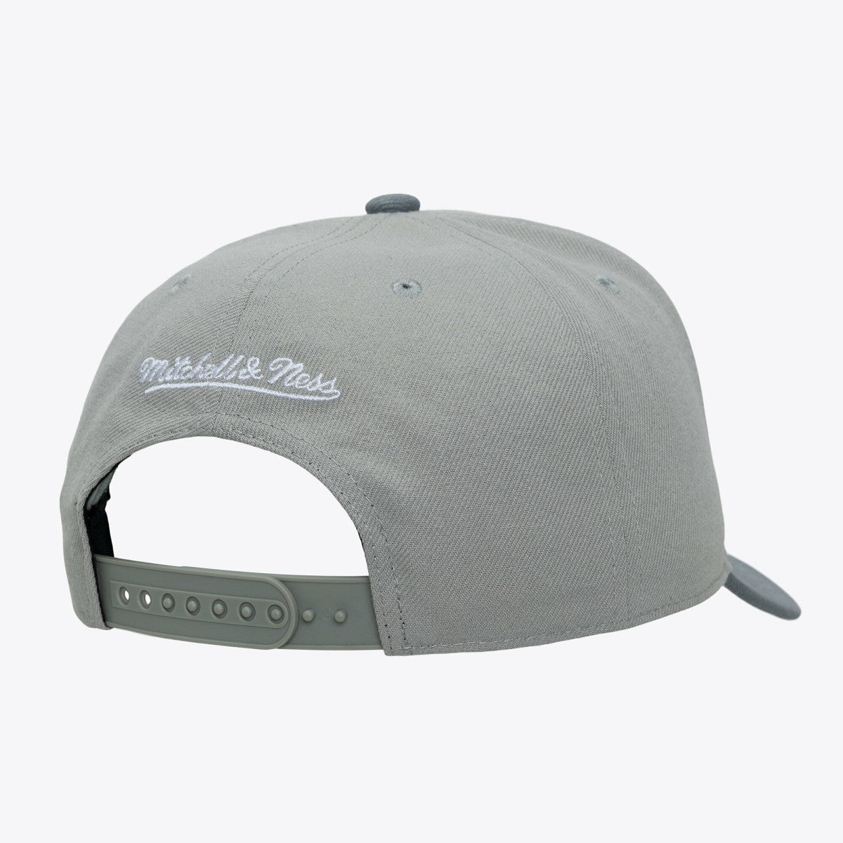 New York Knicks Thunderstorm Head Coach Pro Crown Snapback Hat Gray - Mitchell & Ness outlet
