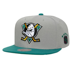 Anaheim Ducks Mitchell & Ness Legendary Away Snapback Hat - Gray | US 203263566