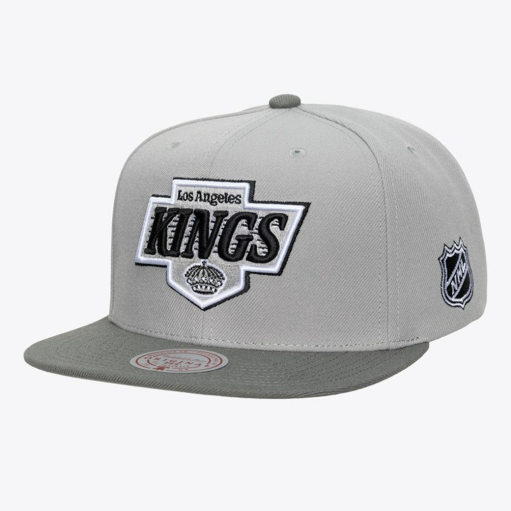 Los Angeles Kings Mitchell & Ness Legendary Home Snapback Hat - Gray | US 203263581