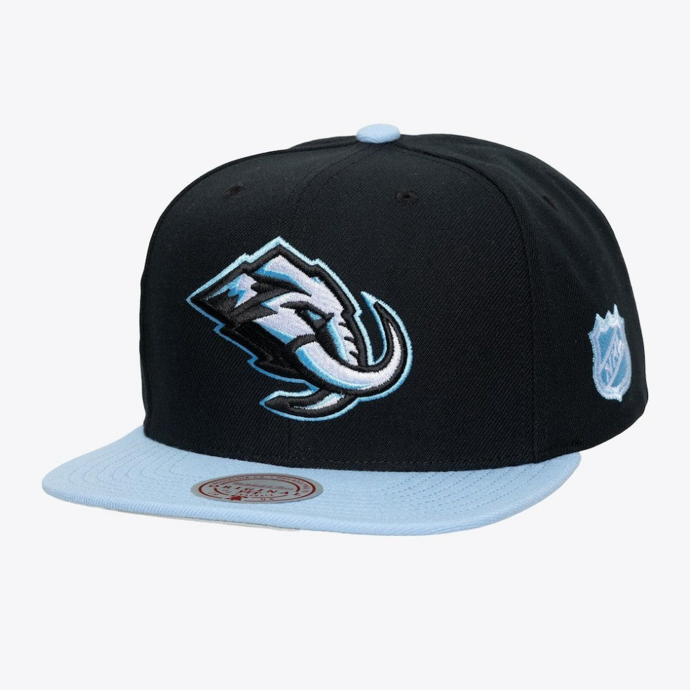 Utah Mammoth Mitchell & Ness Legendary Home Snapback Hat - Black | US 203263586
