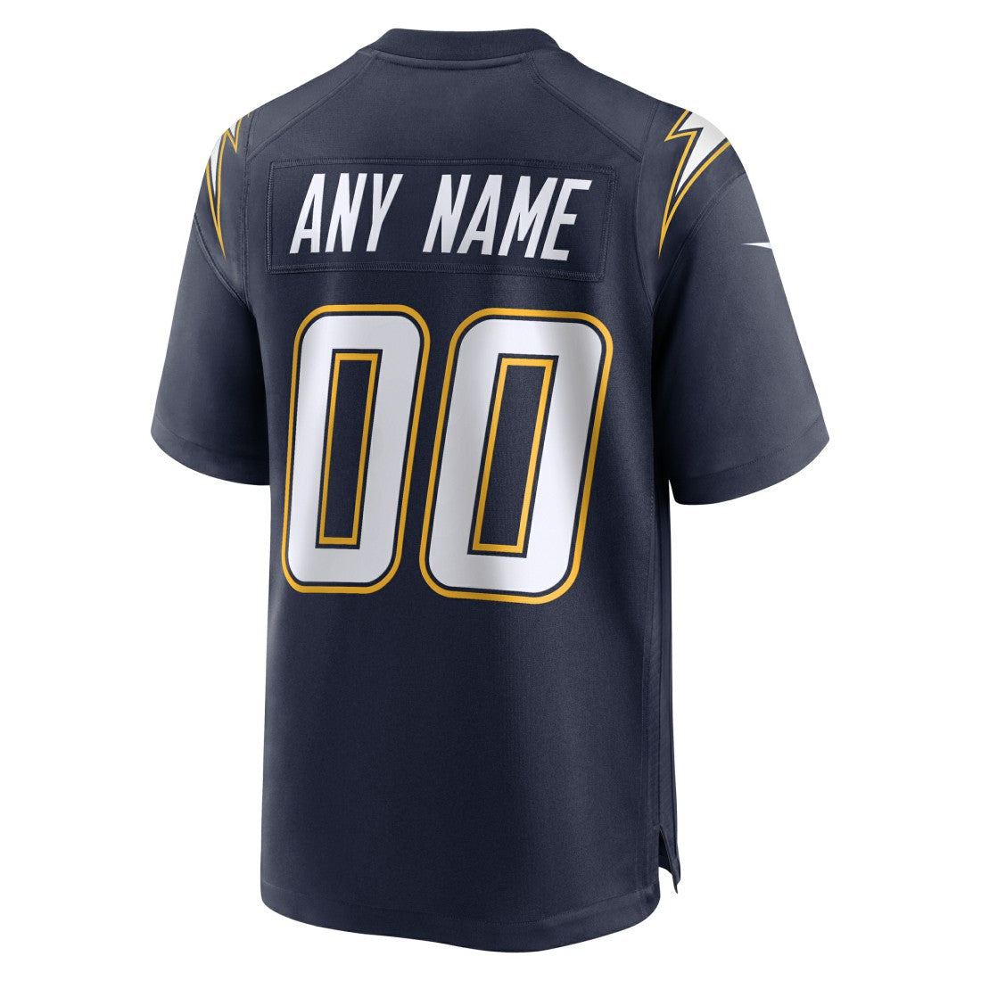 Los Angeles Chargers Alternate Super Chargers Game Custom Jersey - Navy Jerseys