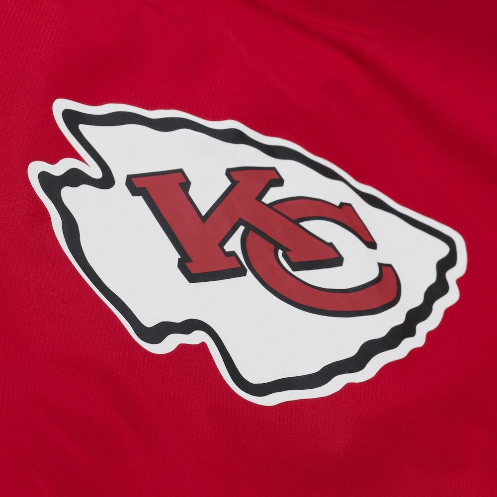 Kansas City Chiefs Coaches Full-Snap Hooded Windbreaker Jacket - Red Jackets