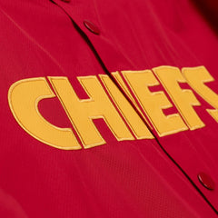 Kansas City Chiefs Coaches Full-Snap Hooded Windbreaker Jacket - Red Jackets