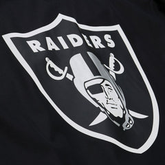 Las Vegas Raiders Coaches Full-Snap Hooded Windbreaker Jacket - Black Jackets