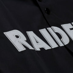 Las Vegas Raiders Coaches Full-Snap Hooded Windbreaker Jacket - Black Jackets