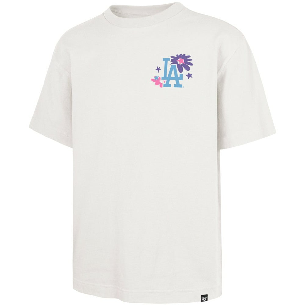 Los Angeles Dodgers '47 Flora Foundation T-Shirt - Cream T-shirts